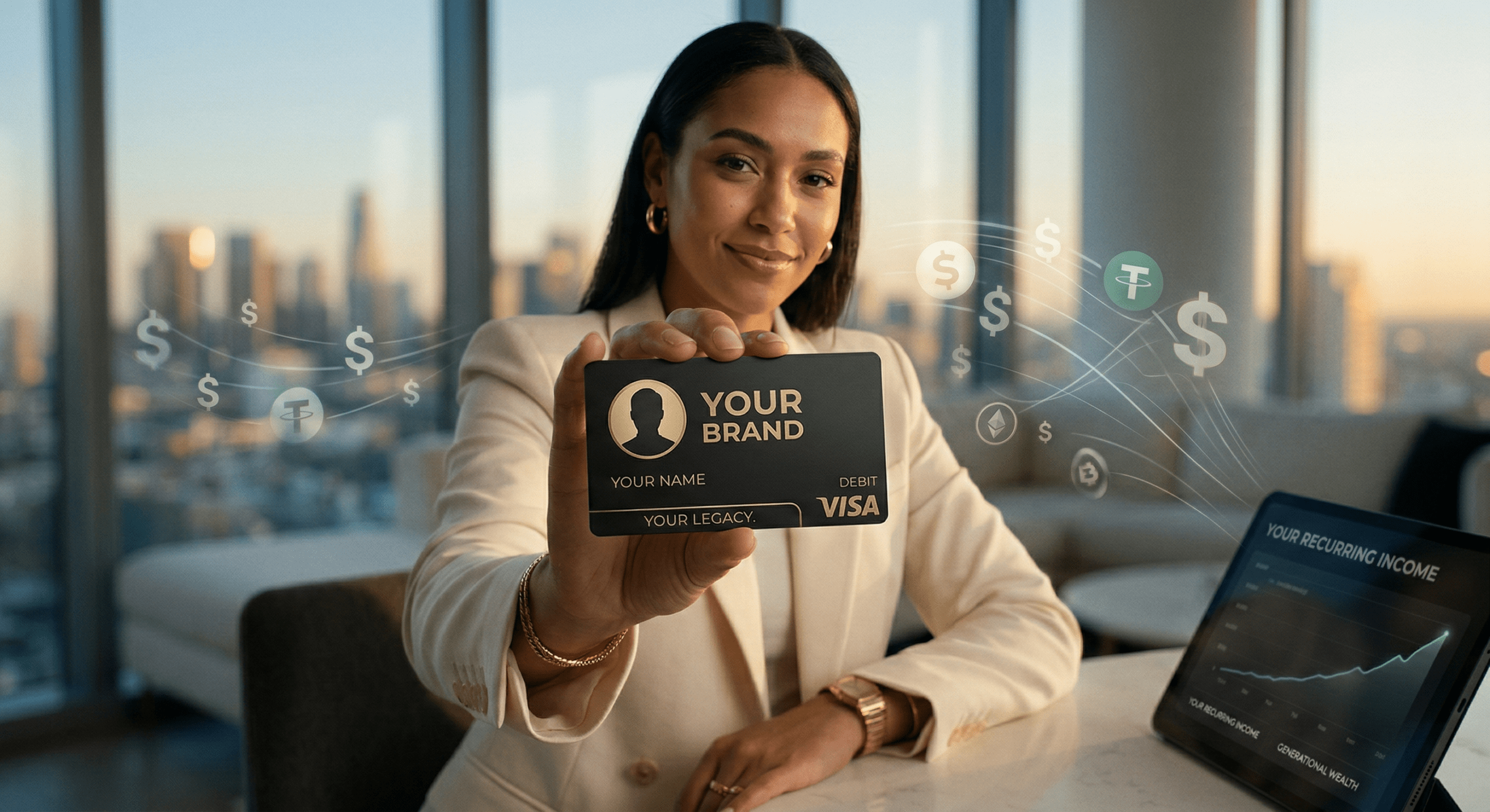 Luxury lifestyle and financial success