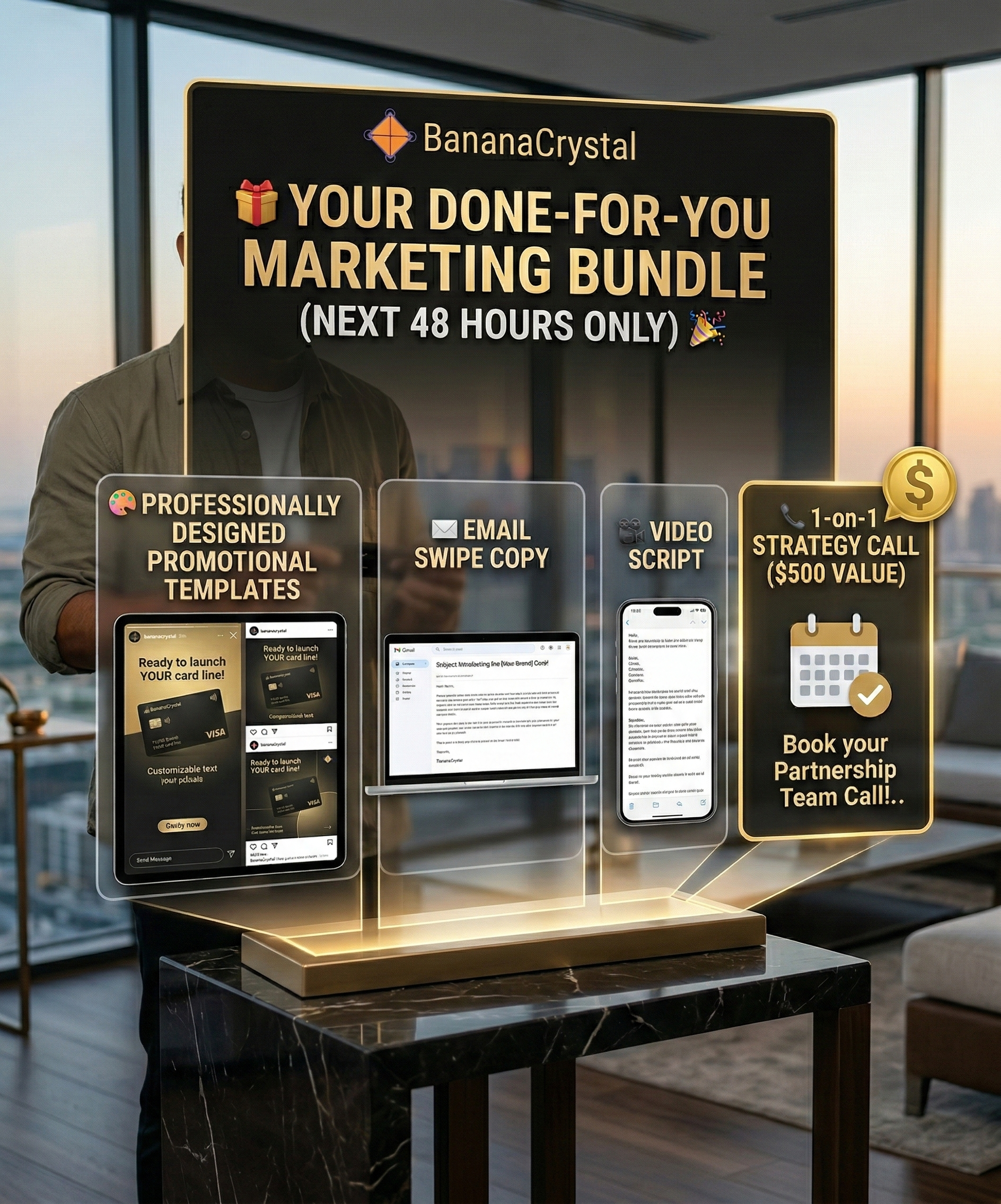 Successful influencer with engaged community