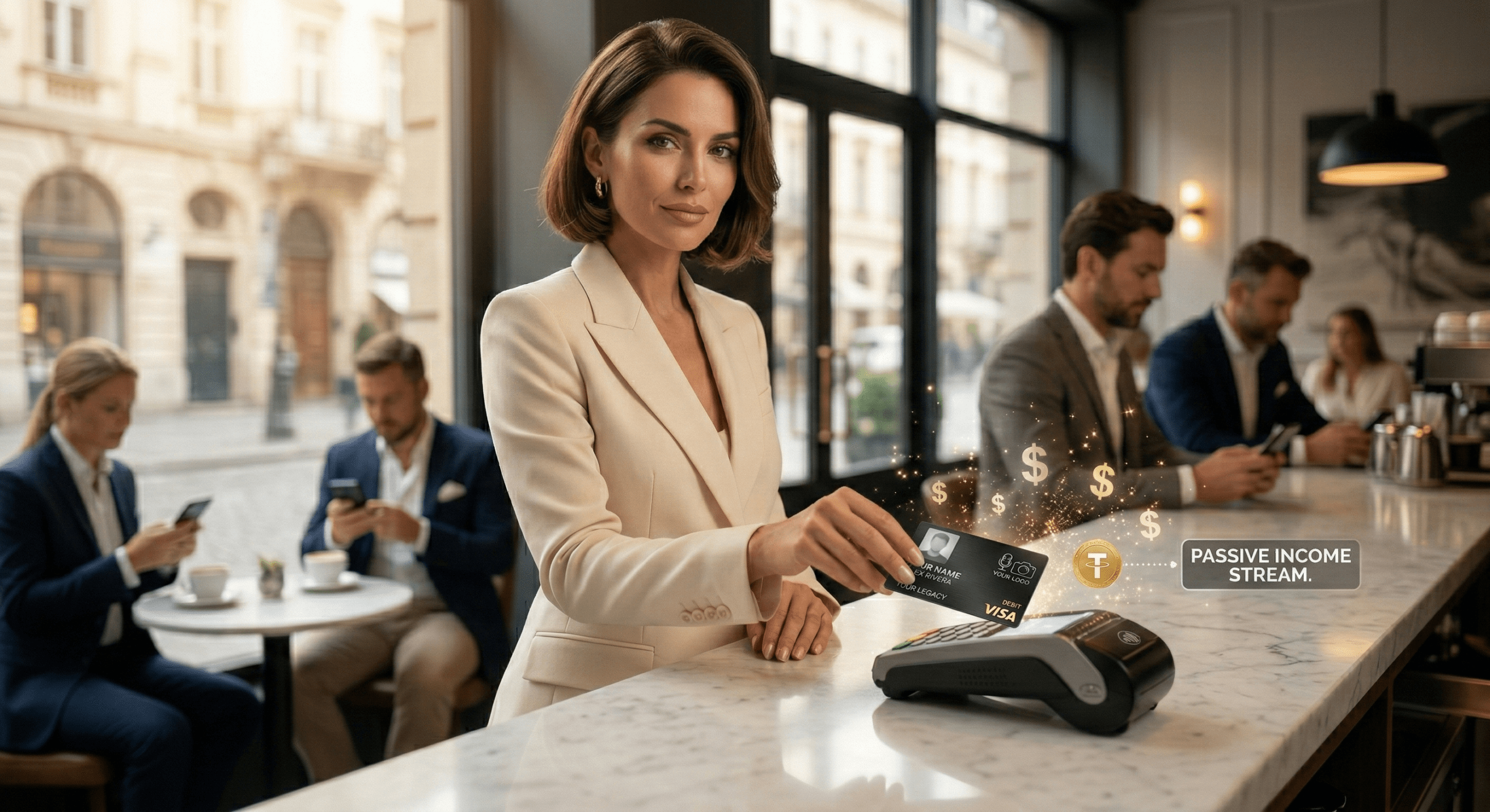 Premium VISA debit card