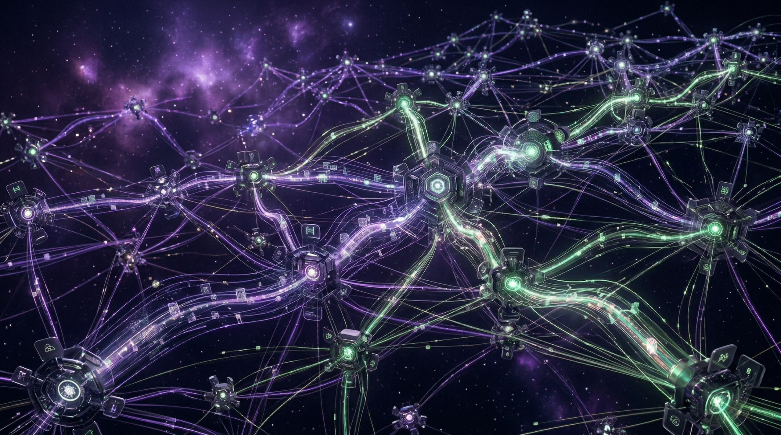 Distributed ledger network visualization