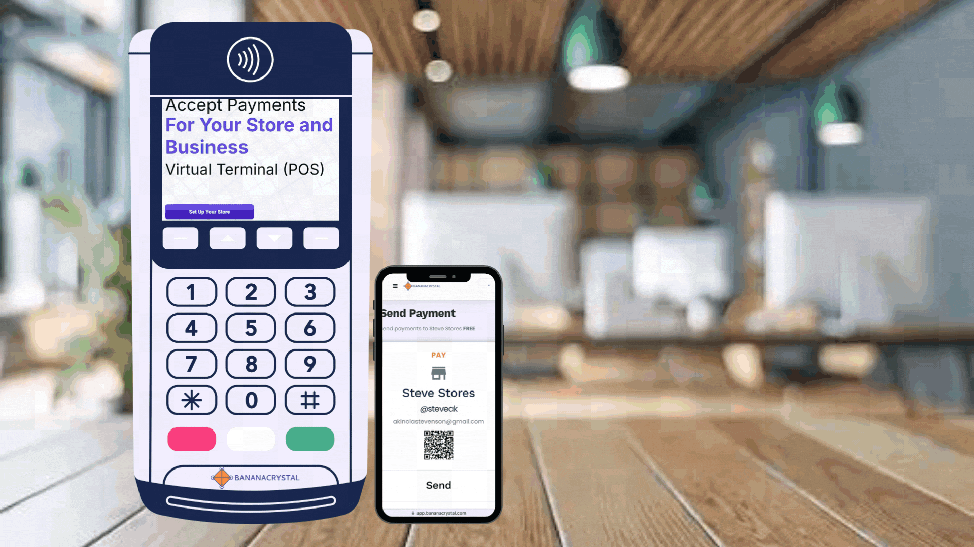 Travel Agency - Virtual Terminal POS - BananaCrystal
